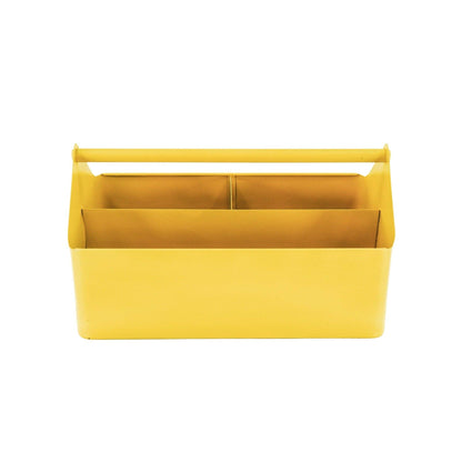 Storage Box, metallia, keltainen - 30x17x17cm
