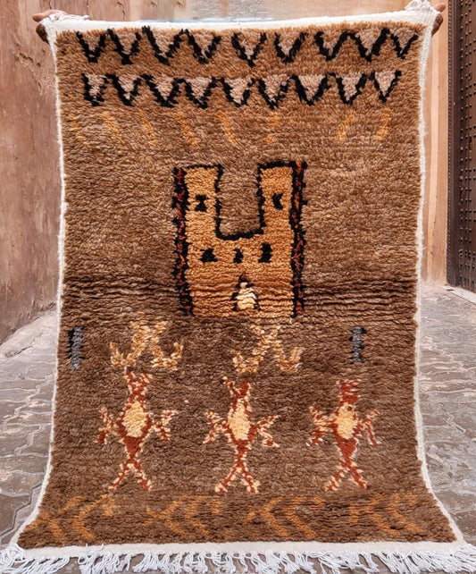Marokkolainen matto 90 x 150 cm
