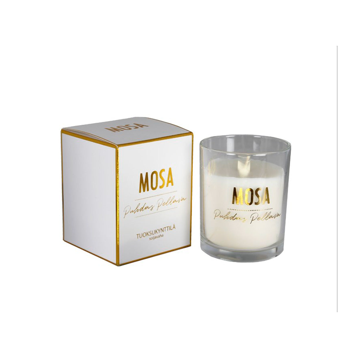 Scented candle Pure Linen small, Mosa