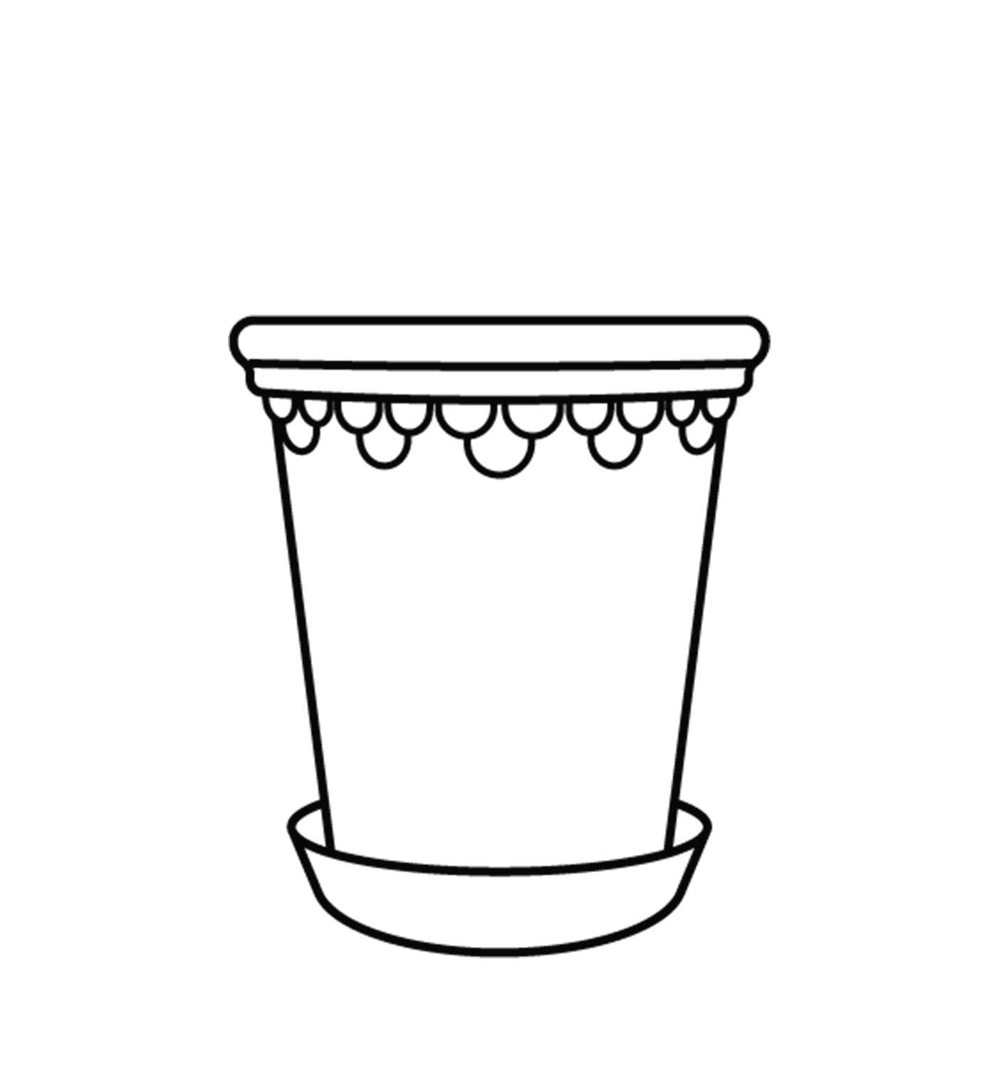 Copenhagen pot tall 18 cm