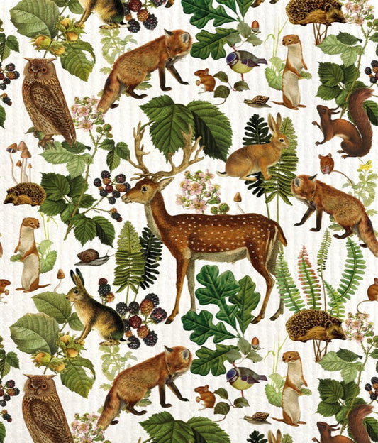 Tiskirätti - Metsän eläimet