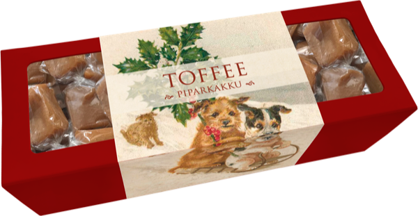 Toffee Piparkakku joulueläimet 200g Sköna Ting