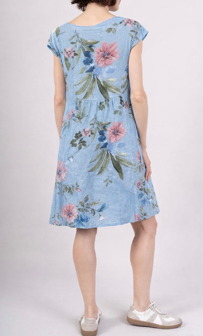 Pellavamekko Floral