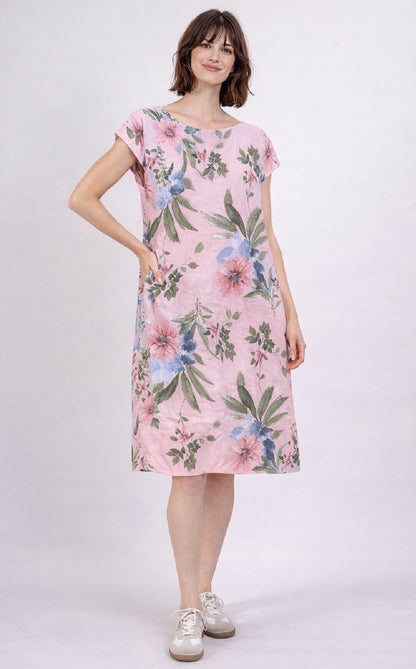 Pellavamekko Floral