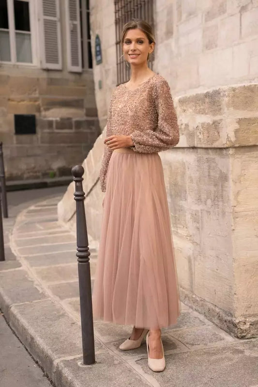 Tulle skirt A-line