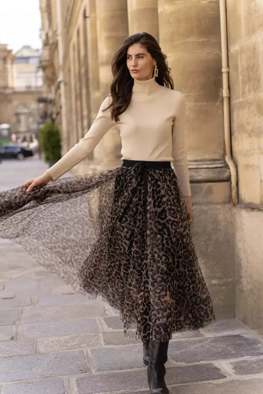 Tyllihame Leopardi Beige