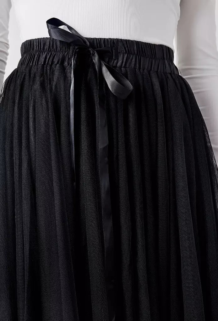 Tulle Skirt Black