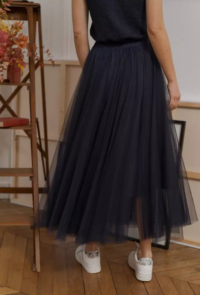 Tulle skirt Navy