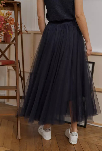 Tulle skirt Navy