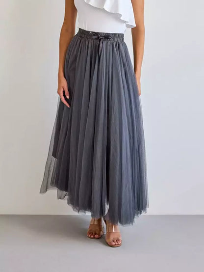 Tulle skirt Dark grey